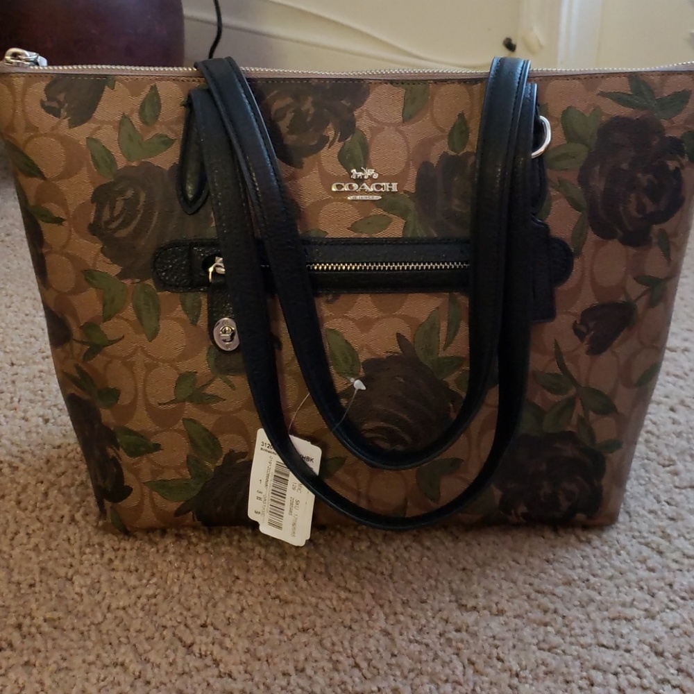 Coach hand bag